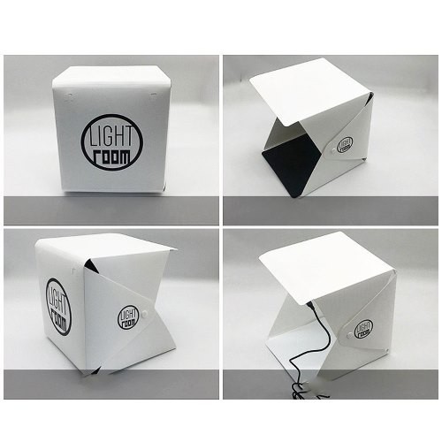 【HĐSB_SHop】 [PGShop] Hộp Chụp Sản Phẩm 20x20cm LightRoom Có Đèn LED - Tặng 2 phồng nền - Tặng dây nguồn điện PGShop 【HĐG