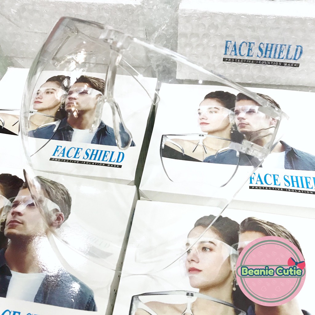 Mắt kính bảo hộ FACE SHIELD chống bụi, chống giọt bắn che hết khuôn mặt bảo vệ toàn diện | BigBuy360 - bigbuy360.vn
