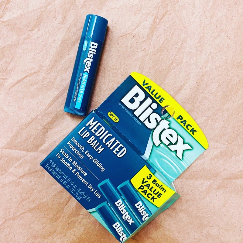 Son dưỡng Blistex Medicated Lip Balm SPF15