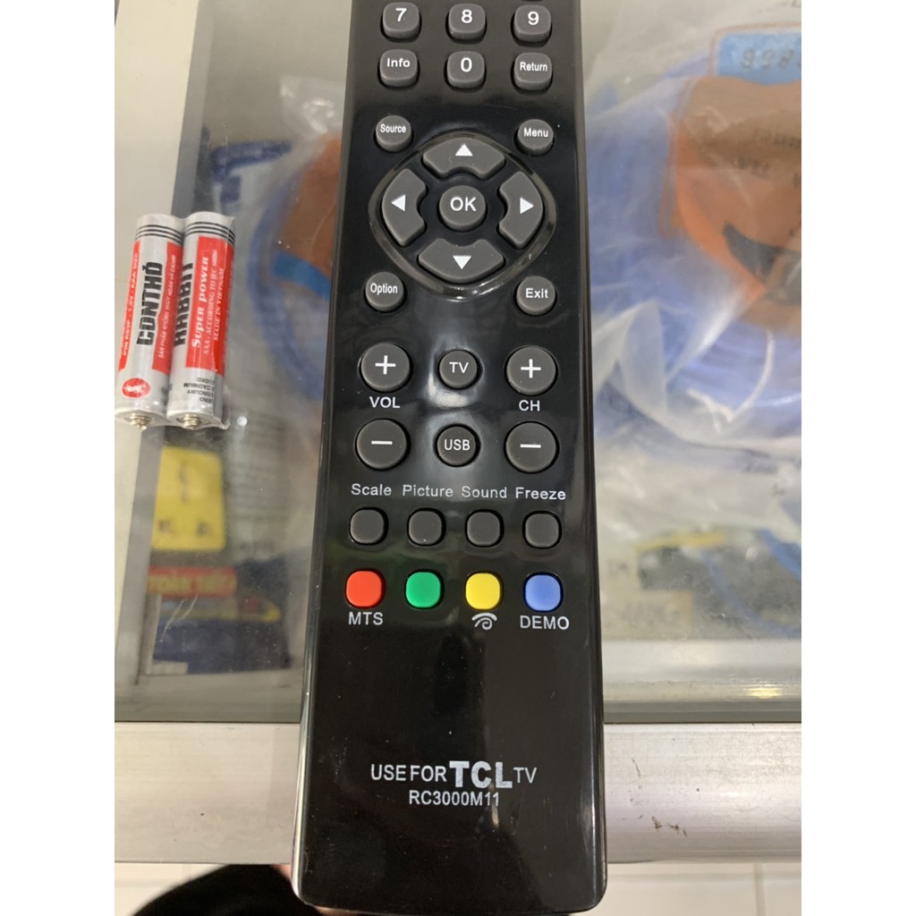 REMOTE ĐIỀU KHIỂN TIVI TCL THƯỜNG RC3000M11