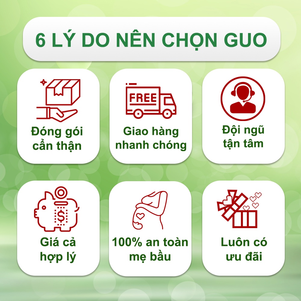 Bộ Dưỡng Trắng Sáng Baby GUO 4 sản phẩm