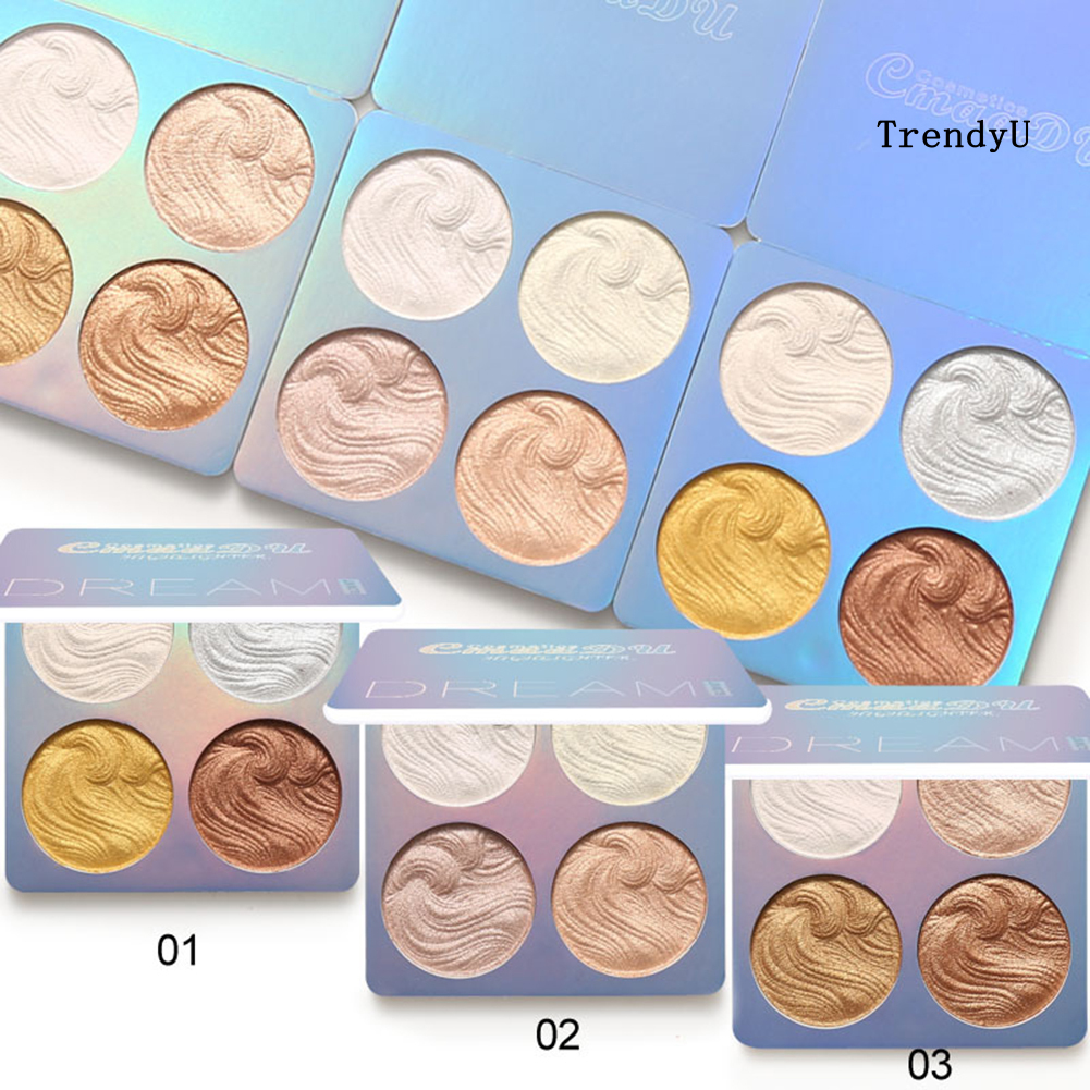 (Hàng Mới Về) Bảng Phấn Bắt Sáng Ánh Nhũ 3d Lấp Lánh Hiệu Cmaadu | BigBuy360 - bigbuy360.vn