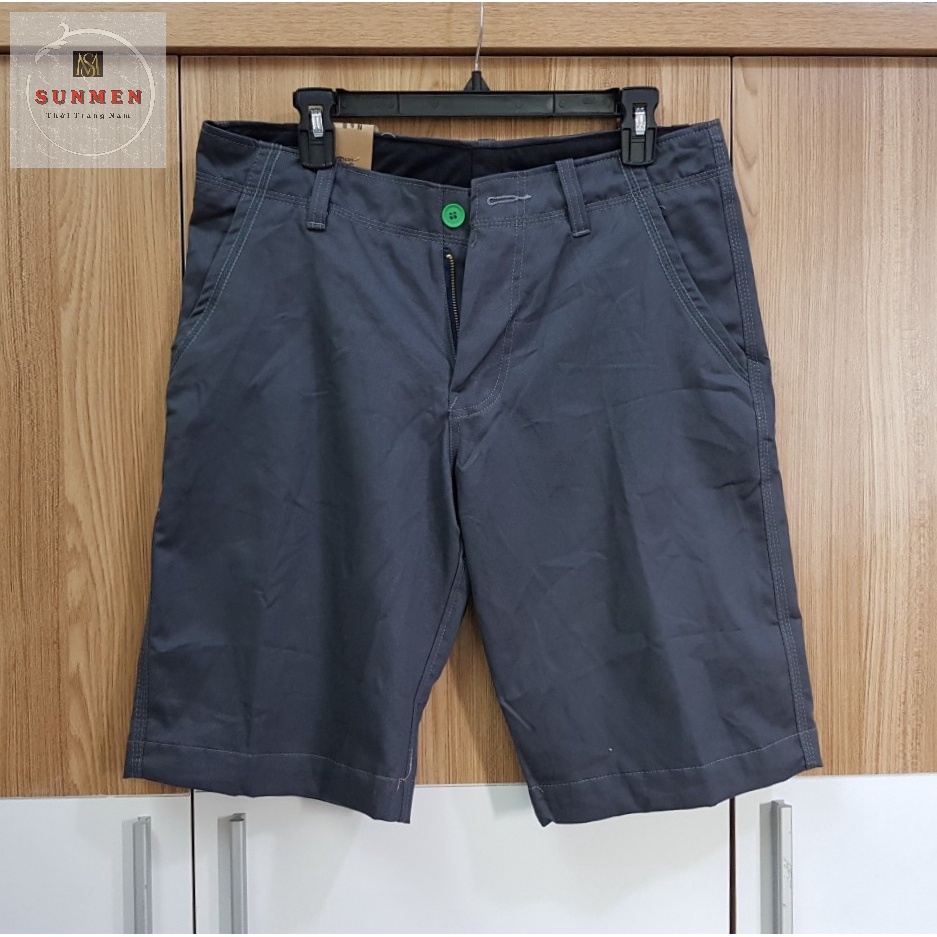 [HCM] Quần Short Lửng Nam Chất Kaki Không Xù Chất Vải Kaki Mềm Co Giãn SUNMEN Size Từ 40-75kg