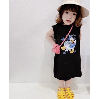 Váy xuông xoắn lưng hottrend bé gái