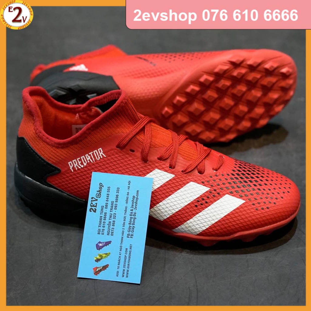 Giày đá bóng thể thao nam 𝐀𝐝𝐢𝐝𝐚𝐬 𝐏𝐫𝐞𝐝𝐚𝐭𝐨𝐫 𝟐𝟎𝟐𝟎 nhiều màu đẹp, giày đá banh cỏ nhân tạo chất lượng - 2EV