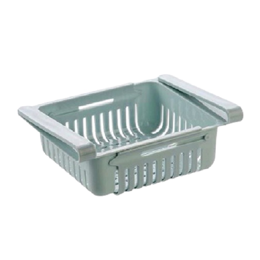 Giá rổ nhựa gấp gọn dễ điều chỉnh tiết kiệm không gian tủ kệ - tủ lạnh MMS 101224