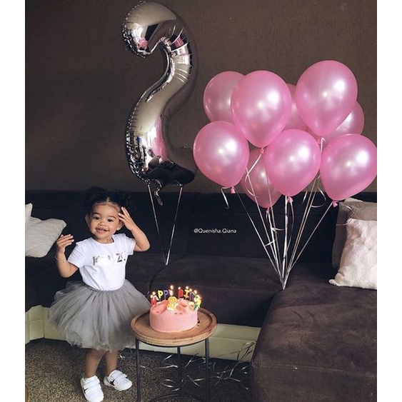 Combo 100 vỏ bóng size 10 inch 30cm MÀU HỒNG MS06