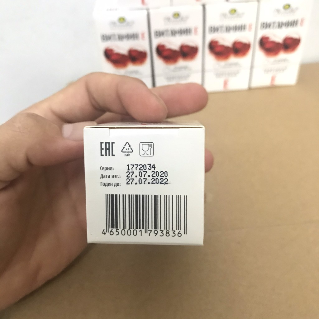 Viên uống Vitamin E đỏ Nga 270mg 30 viên [date t9/2023]