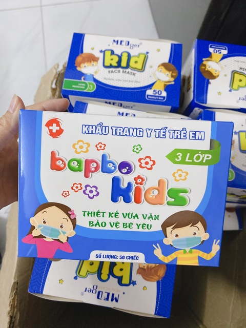 Khẩu trang y tế trẻ em 6t đến 12tuổi | BigBuy360 - bigbuy360.vn