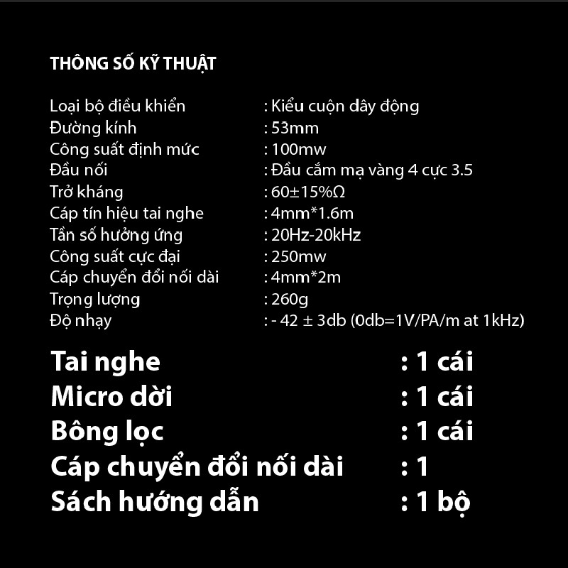 Tai nghe gaming TAKSTAR FLIT BẢO HÀNH 1 NĂM