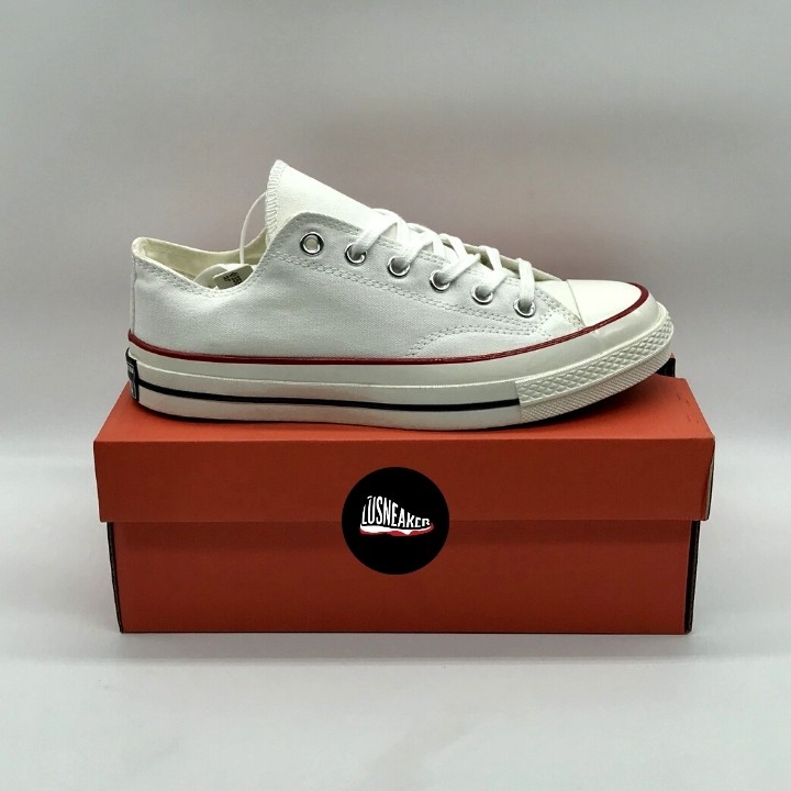 Giày Convers thấp cổ đen trắng 💝FREESHIP💝 Giầy thể thao nam nữ đủ size, Sneaker nữ trắng | BigBuy360 - bigbuy360.vn