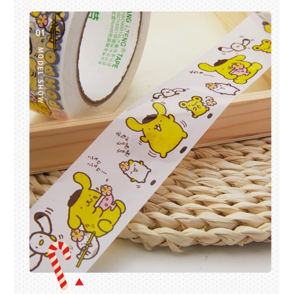 Băng keo đóng hàng họa tiết dễ thương