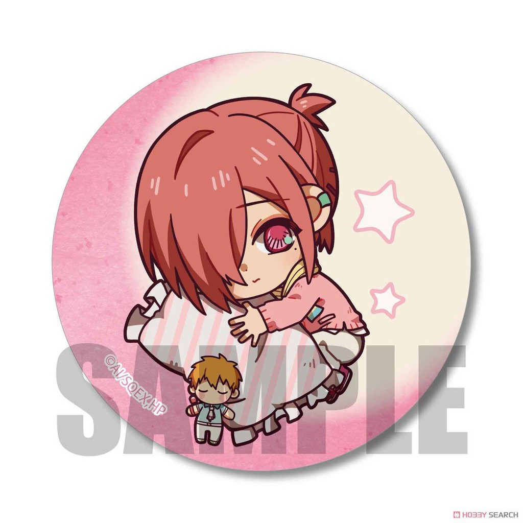 Huy hiệu cài áo IN HÌNH Jibaku Shounen Hanako-kun Ác quỷ trong nhà xí ver ôm gối anime chibi dễ thương tiện lợi