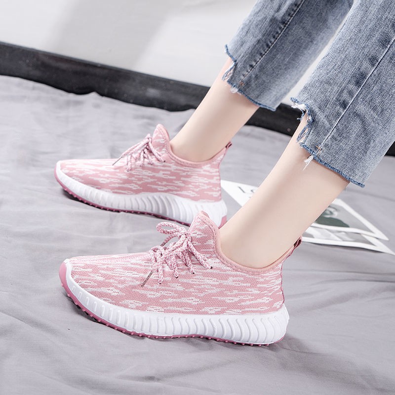 Giày sneaker thể thao nữ hàn quốc buộc dây siêu nhẹ V261