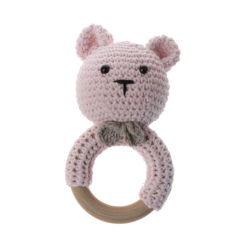 Đồ Chơi Cảm Biến Tự Nhiên Bằng Gỗ Màu Be Cho Trẻ Sơ Sinh