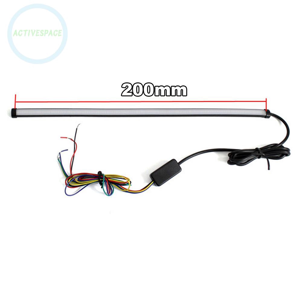 Dây đèn xi nhan LED DC 12-24V 20cm dùng cho xe máy | BigBuy360 - bigbuy360.vn