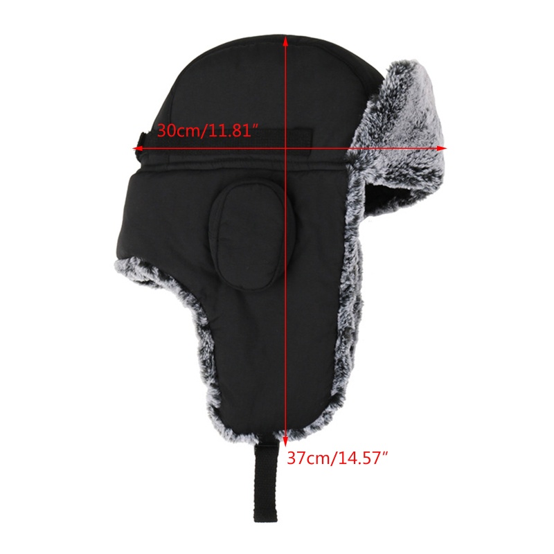 Mũ Trùm Tai Chắn Gió Giữ Ấm Mùa Đông Dành Cho Người Lớn