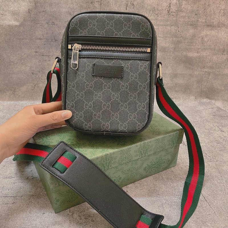 Túi đeo chéo G.C spf có hộp kèm - Túi nam đẳng cấp