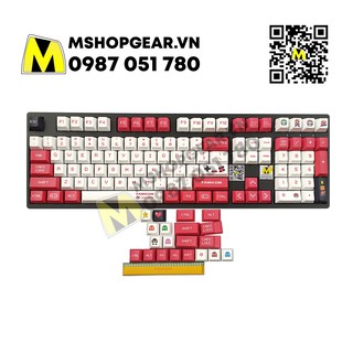 Bộ Keycap Famicom – Chủ đề bộ trò chơi điện tử 4 nút cổ điển của hãng Nintendo - Keycap Mario