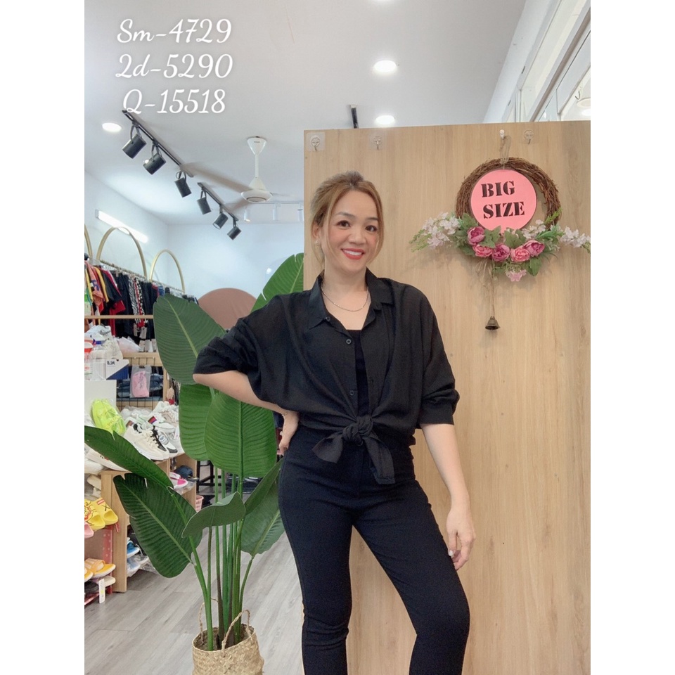 Sơ mi BIG SIZE tặng 2d - 4729