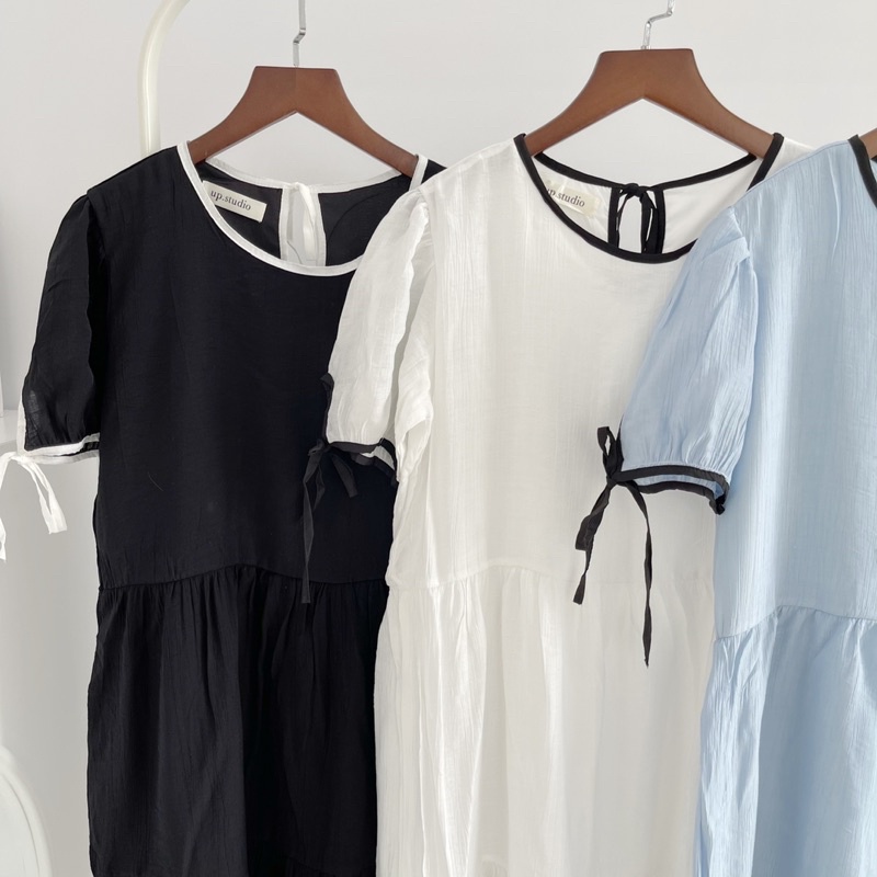 ĐẦM DÀI BABYDOLL TẦNG VIỀN thiết kế form rộng đơn giản thoải mái style ullzang hàn quốc hàng nhập cao cấp chất vải đẹp