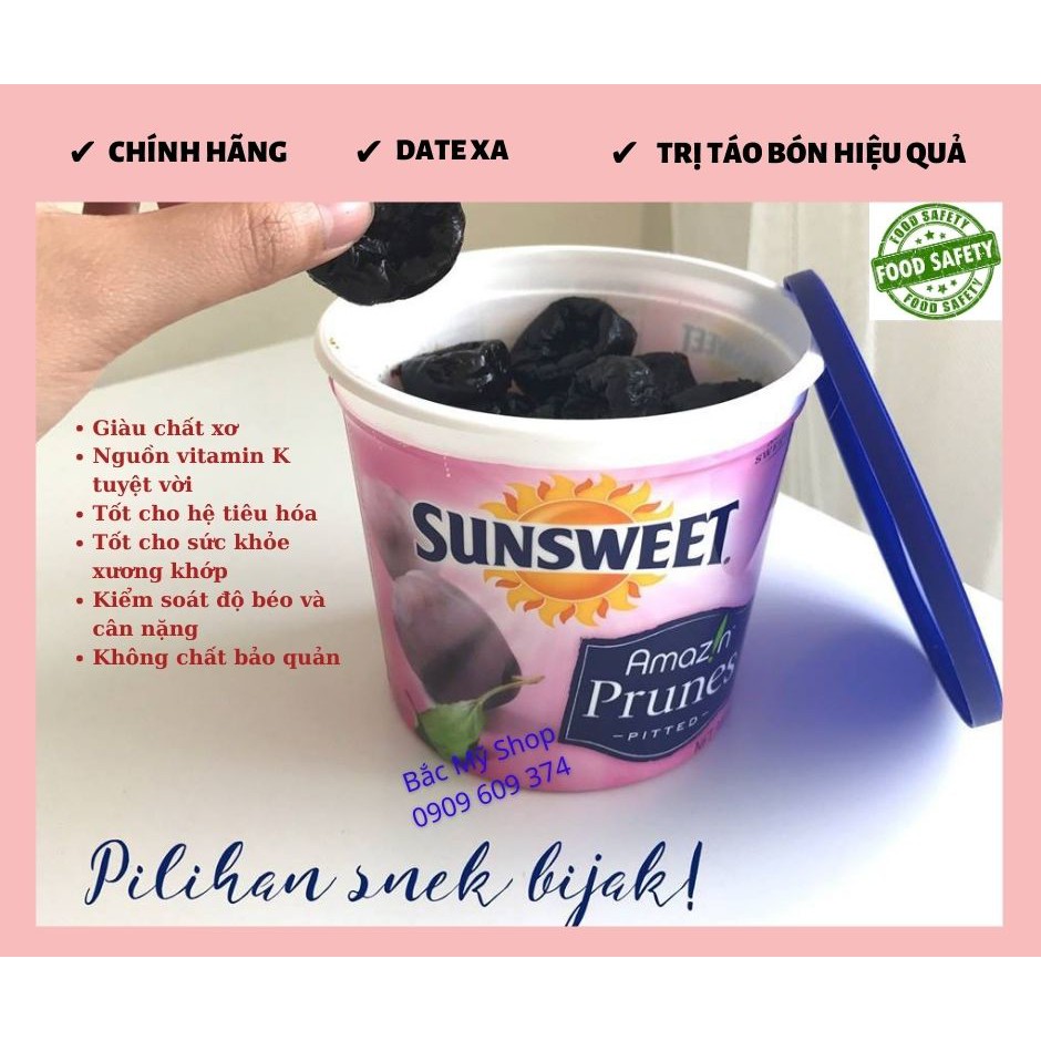 Mận sấy khô Sunsweet Prune 340g