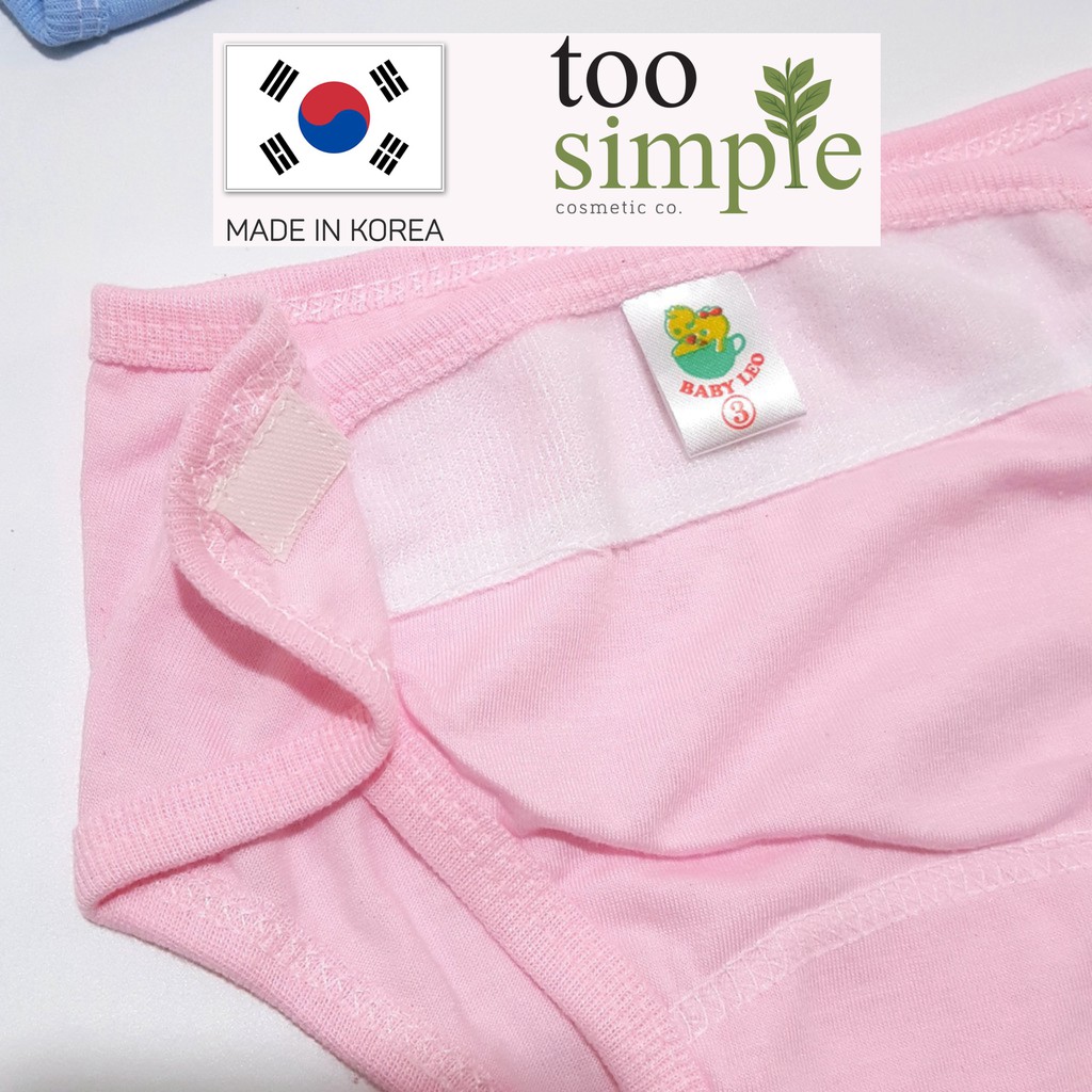 Quần đóng bỉm baby Leo, quần dán bỉm cho trẻ sơ sinh size 1,2,3 cho bé 3 đến 8kg Too Simple