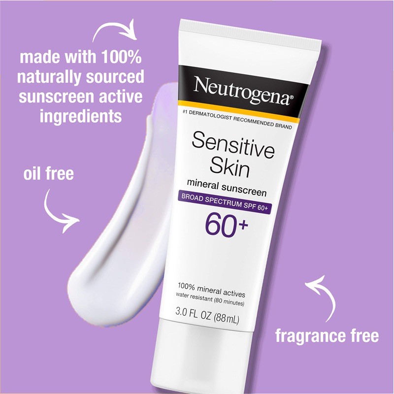 Kem chống nắng Neutrogena Sensitive Skin Sunscreen SPF 60