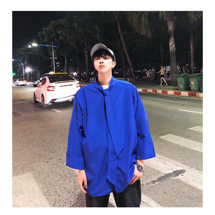 Sơ mi kiểu NECKTIE Unisex | BigBuy360 - bigbuy360.vn