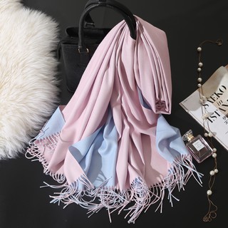 Combo 10 khăn choàng cổ 2 mặt cashmere