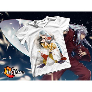 Áo thun Cotton Unisex - Anime - InuYasha - naraku