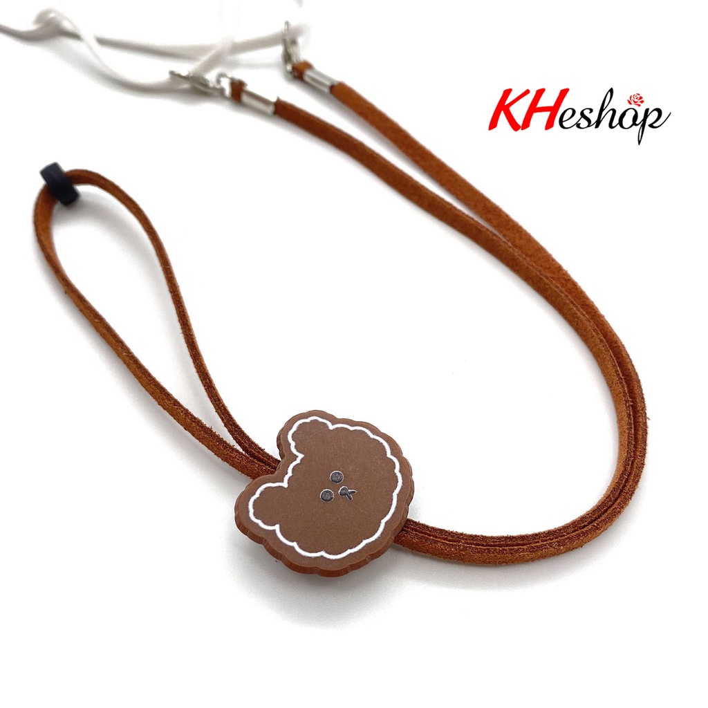 Dây đeo khẩu trang có sticker dễ thương cho bé phong cách Âu Mỹ đủ màu siêu xinh mã Y6019