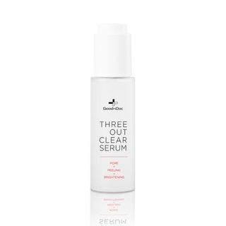 Serum dưỡng trắng sáng mờ thâm goodndoc three out clear serum 50ml