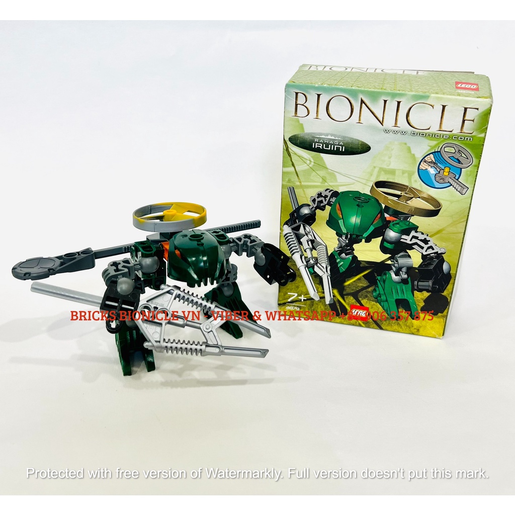 LEGO BIONICLE - ĐỒ CHƠI XẾP HÌNH LEGO BIONICLE - 4879 RAHAGA RUINI