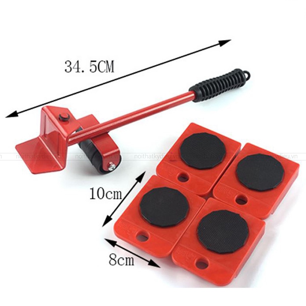 BỘ DỤNG CỤ NÂNG VÀ DI CHUYỂN ĐỒ ĐẠC THÔNG MINH, Dụng Cụ Di Chuyển Đồ Tải Trọng 600kg