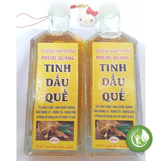 Tinh dầu quế 60ml Phước Quảng xịn tốt nhất