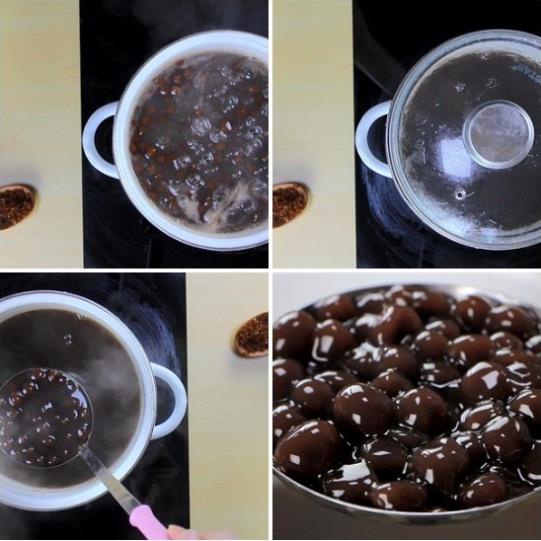 TRÂN CHÂU ĐEN CARAMEL HOÀN ANH  - Hạt To 13mm - TRÂN CHÂU WINGS, ĐÀI LOAN, COTRA NGON HƠN TRƯỜNG LẠC Cotra