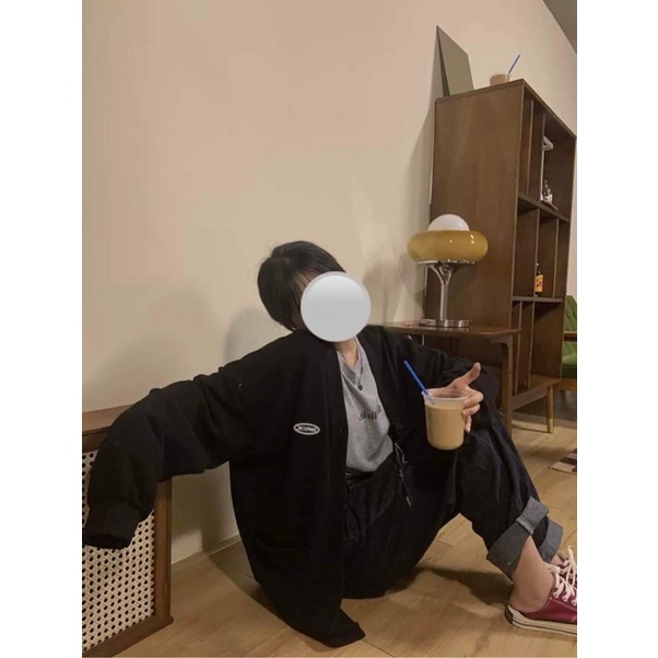 Áo Cadigan nữ len xốp Áo khoác Cadigan thu đông mỏng nhẹ Simpischic 2 màu Áo khoác cổ V nhẹ nhàng