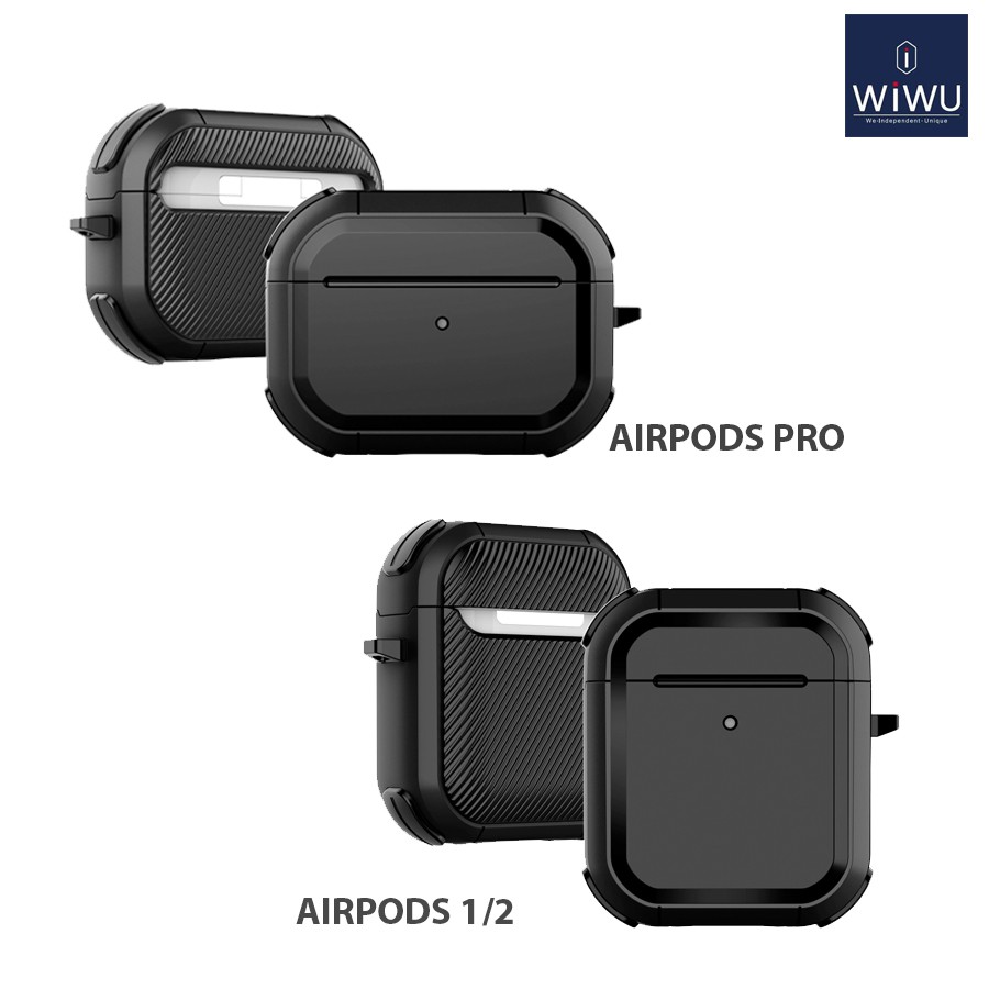 Ốp Airpods Pro, Airpods 1/2 Armor WiWu (A06)