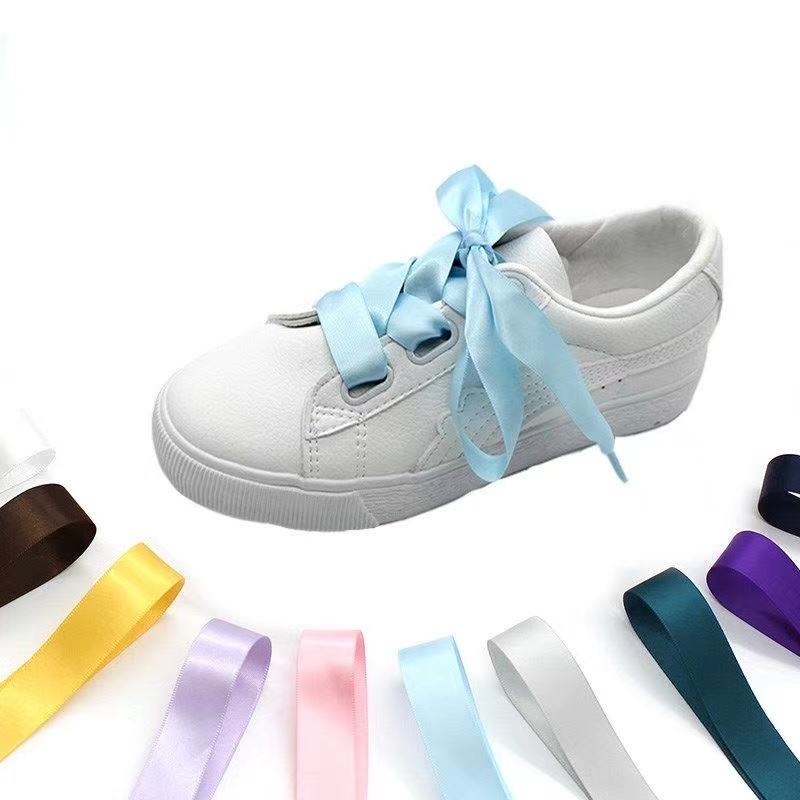 Ruy băng lụa buộc dây giày 1.2m
