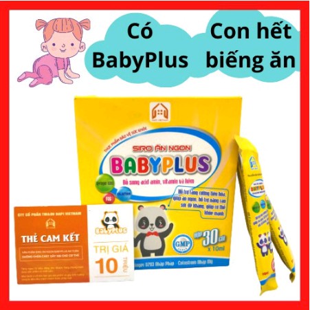 BABYPLUS SIRO ĂN NGON DẠNG STICK TIỆN LỢI GIÚP BÉ ĂN NGON MIỆNG VÀ TĂNG CÂN TỰ NHIÊN