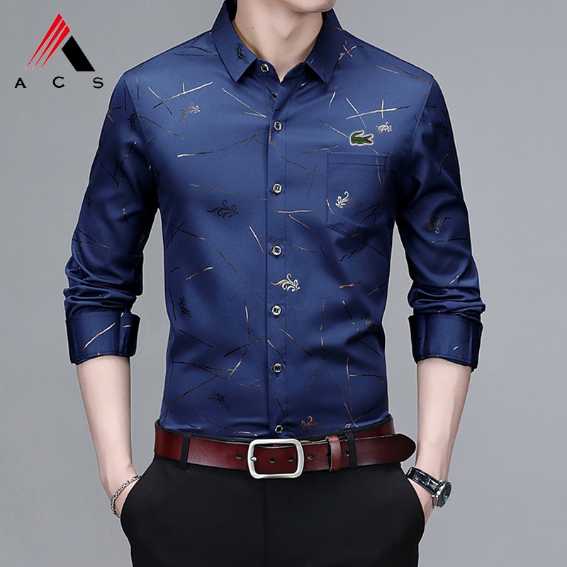 Áo Sơ Mi Nam Dài Tay 5 Màu Thời Trang