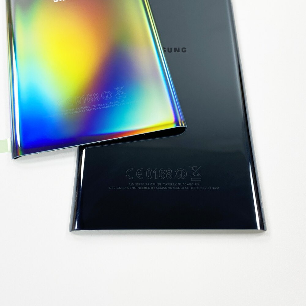 Nắp Lưng Điện Thoại Bằng Kính Dành Cho Samsung Galaxy Note 10 N970 N970F NOTE10 + Plus N9750 N975F