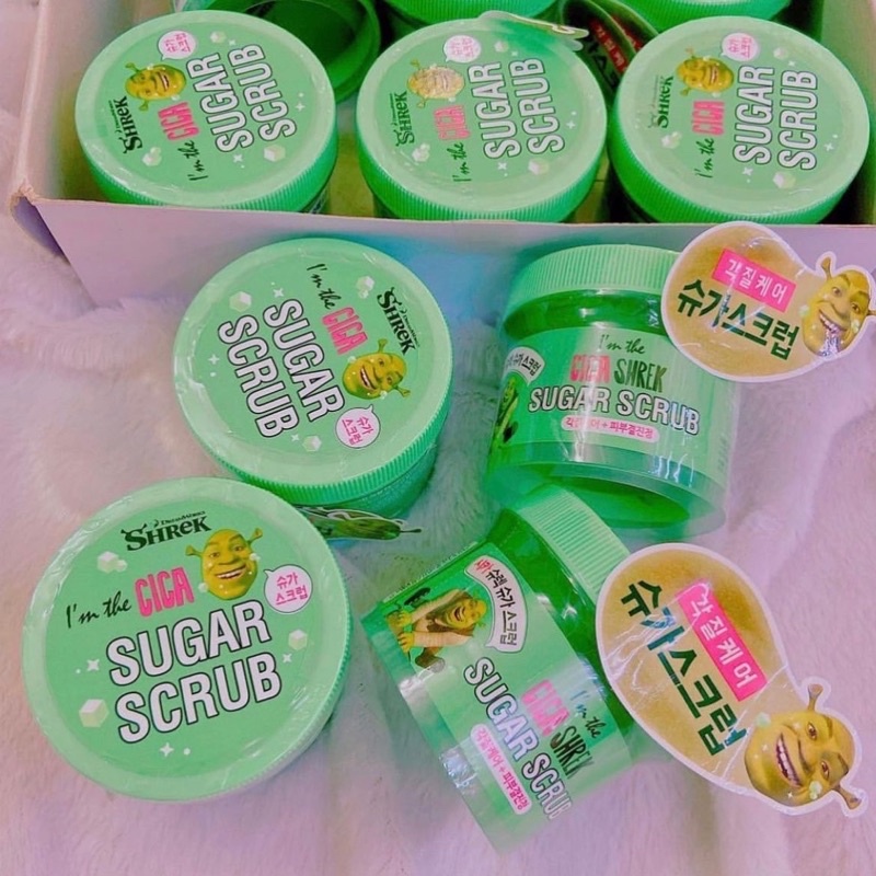 Tẩy tế bào chết I'm The Shrek Cica Sugar Scrub 120g