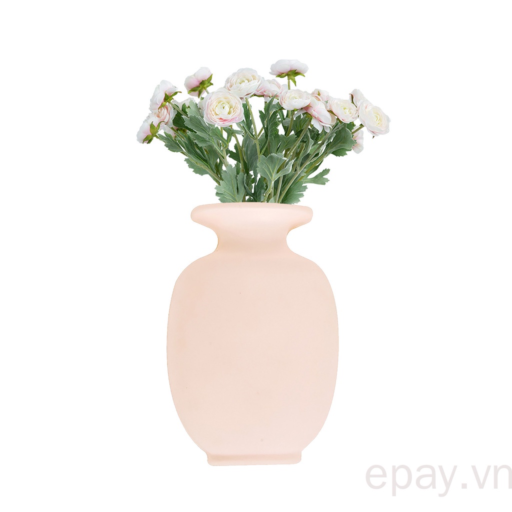 Bình hoa silicone 7 màu treo tường trang trí nhà tắm