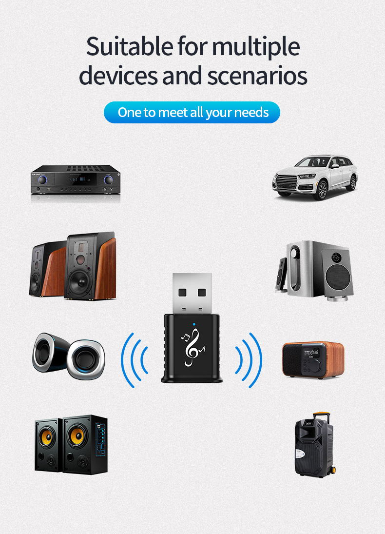Thiết Bị Nhận Tín Hiệu Bluetooth 3.5aux | BigBuy360 - bigbuy360.vn