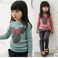 ღWSVღNew Kids Toddler Clothes Girls Polka Dot Long Sleeve Casual T Shirt Blouse Tops