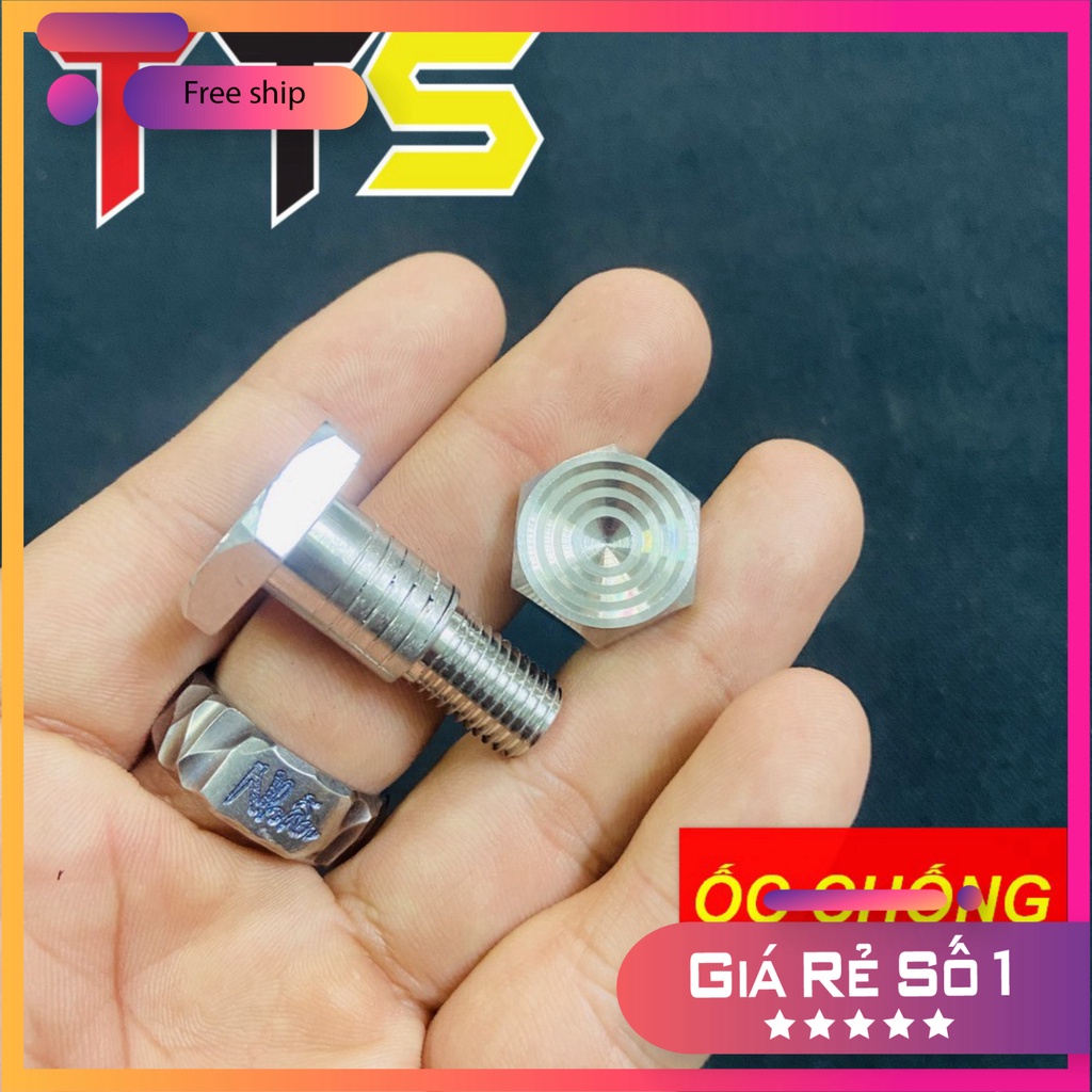 HCM  LÒ XO INOX CHỐNG NGHIÊNG - CHỐNG ĐỨNG, ỐC CHÂN CHỐNG CHO XE YAMAHA EXCITER CÁC ĐỜI ĐỒ CHƠI XE MÁY GIÁ SỈ