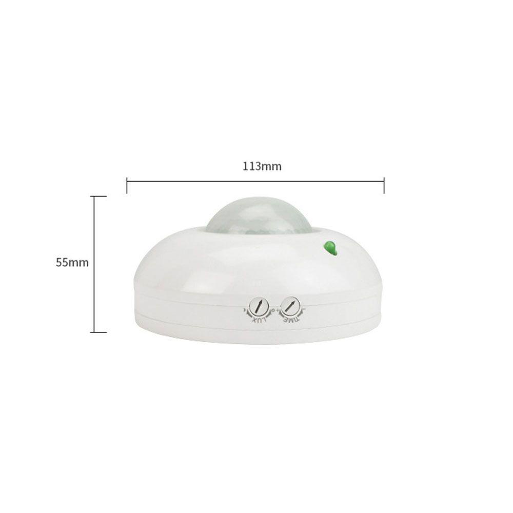 Công Tắc Đèn Cảm Biến PIR Xoay 360 Độ Gắn Trần Nhà