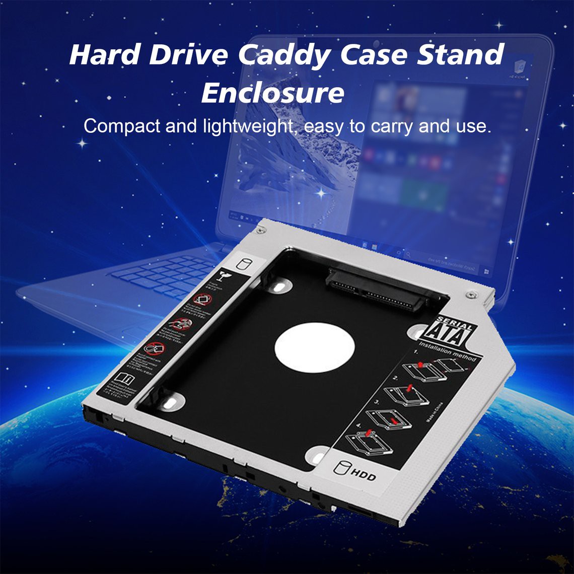 Khay Đựng Ổ Cứng Sata Hdd Ssd Cho Macbook Pro 13 / 15 / 17 Inch | BigBuy360 - bigbuy360.vn